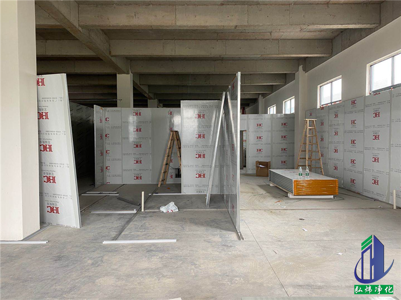 彩鋼板隔墻、包柱